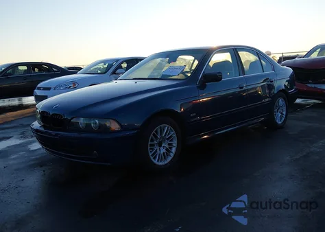 2003 BMW 530Ia from USA, damaged, VIN WBADT63413CK36991